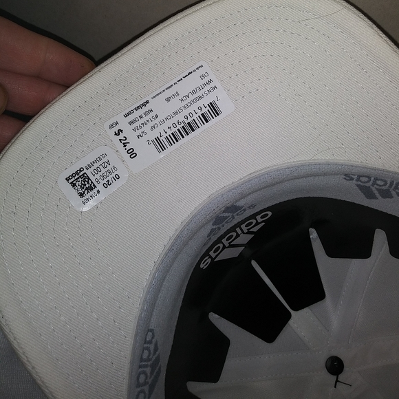 2 New White Hats / Baseball Caps ~ NWT - Picture 16 of 16